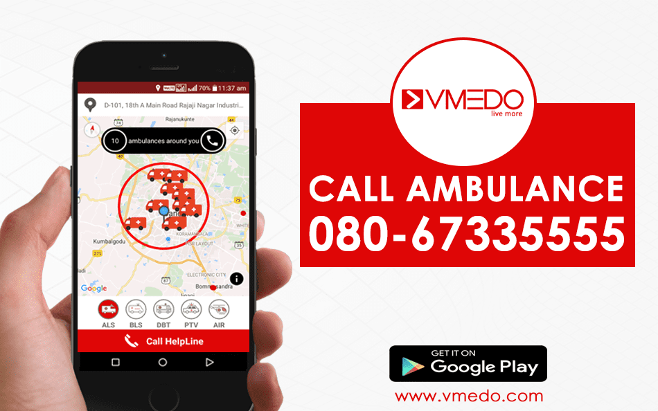 Global Ambulance Service app - VMEDO