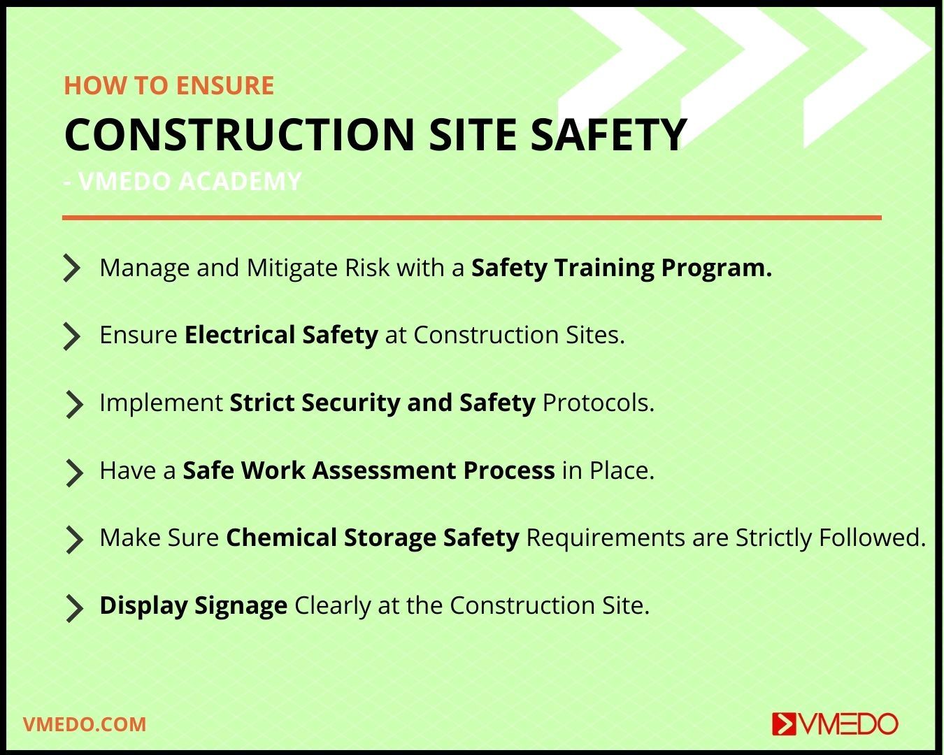 Construction site safety