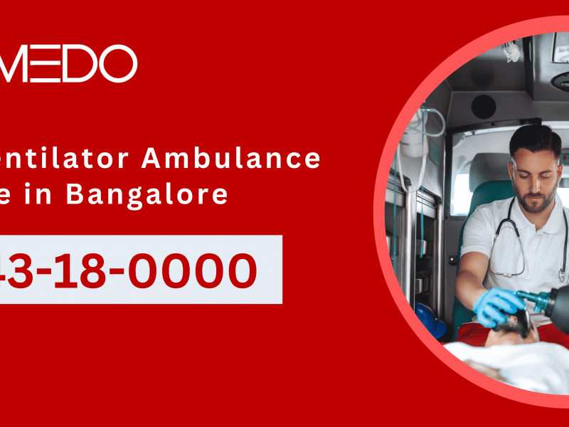 ICU Ventilator ambulance service