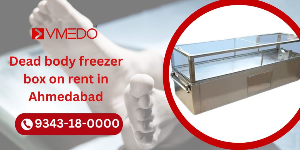 Dead body freezer box on rent in Ahmedabad