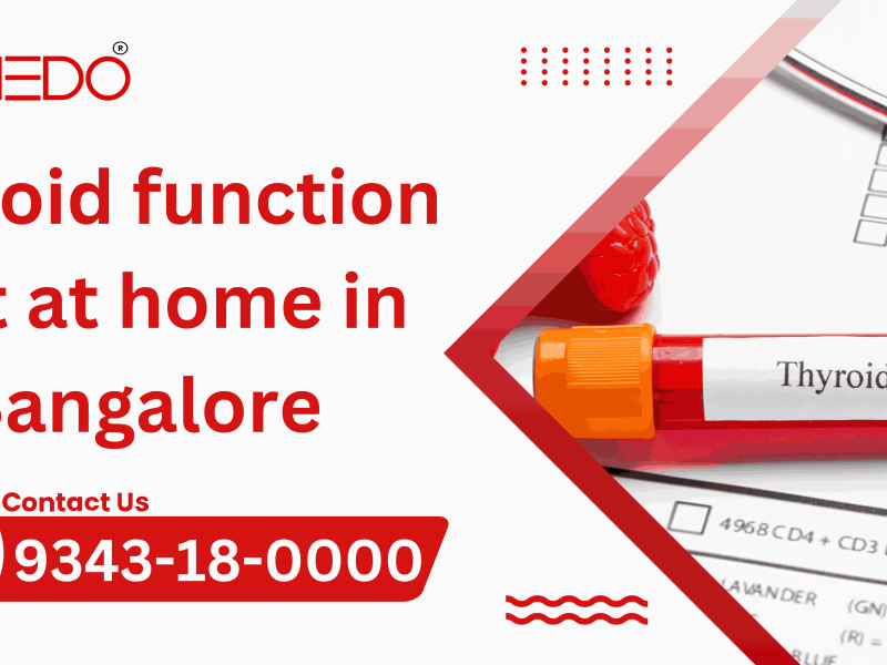 Thyroid function test at home in Bangalore