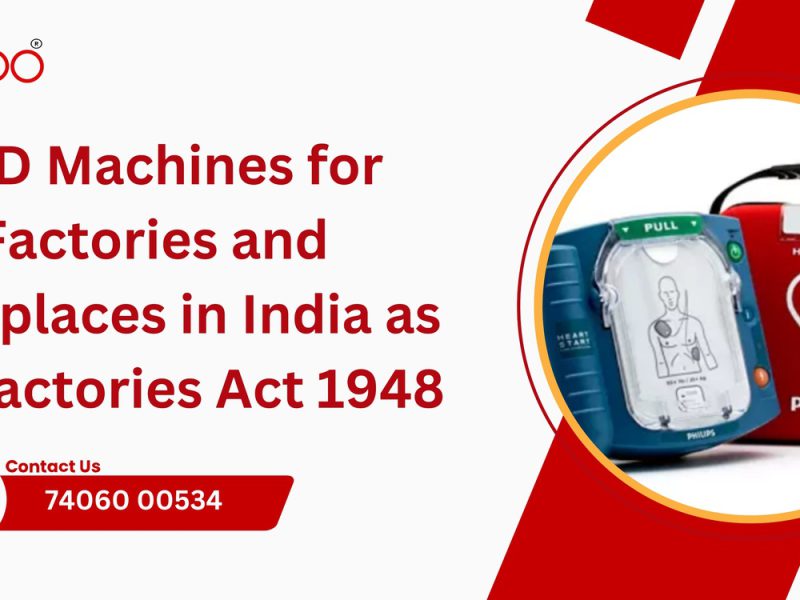 AED Machines for Factories and Workplaces in India