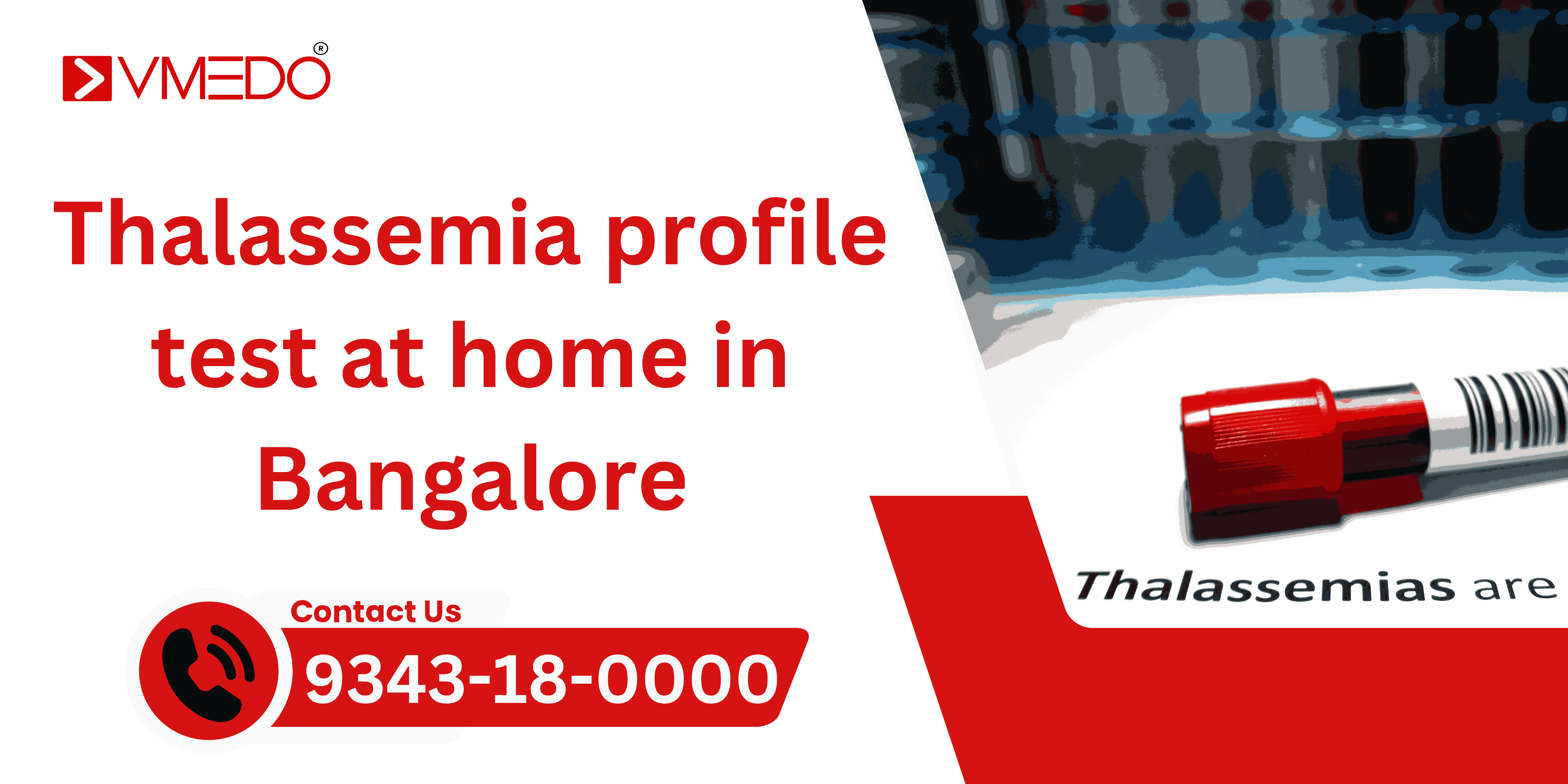 Thalassemia profile test at home in Bangalore