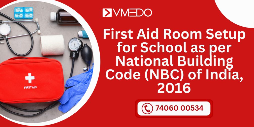 First Aid Room Setup for Schools as per National Building Code.