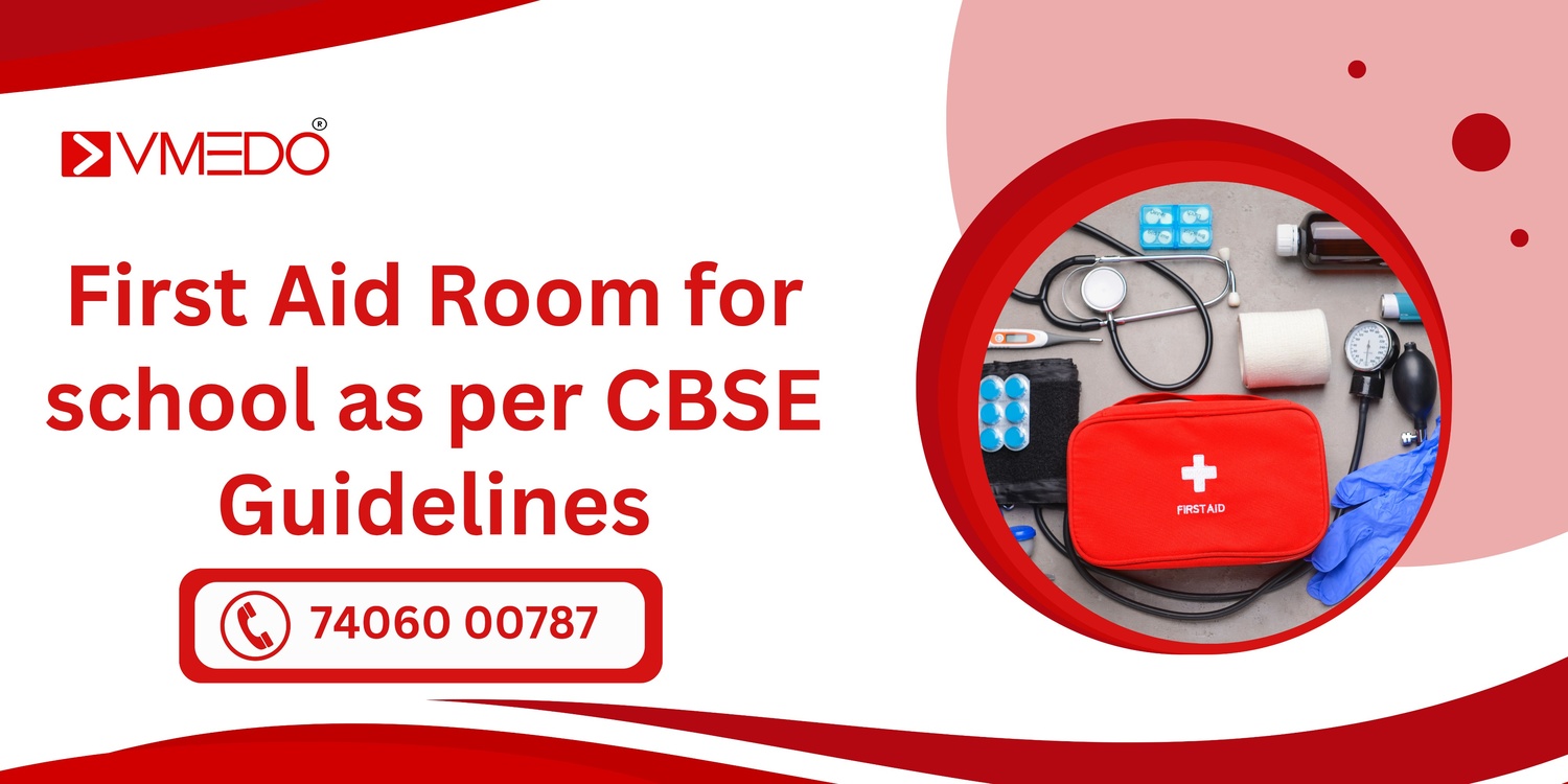 First Aid Room for school as per CBSE Guidelines.