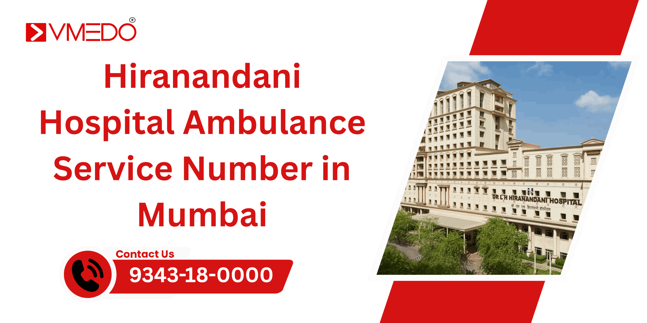 Hiranandani Hospital ambulance service number in Mumbai