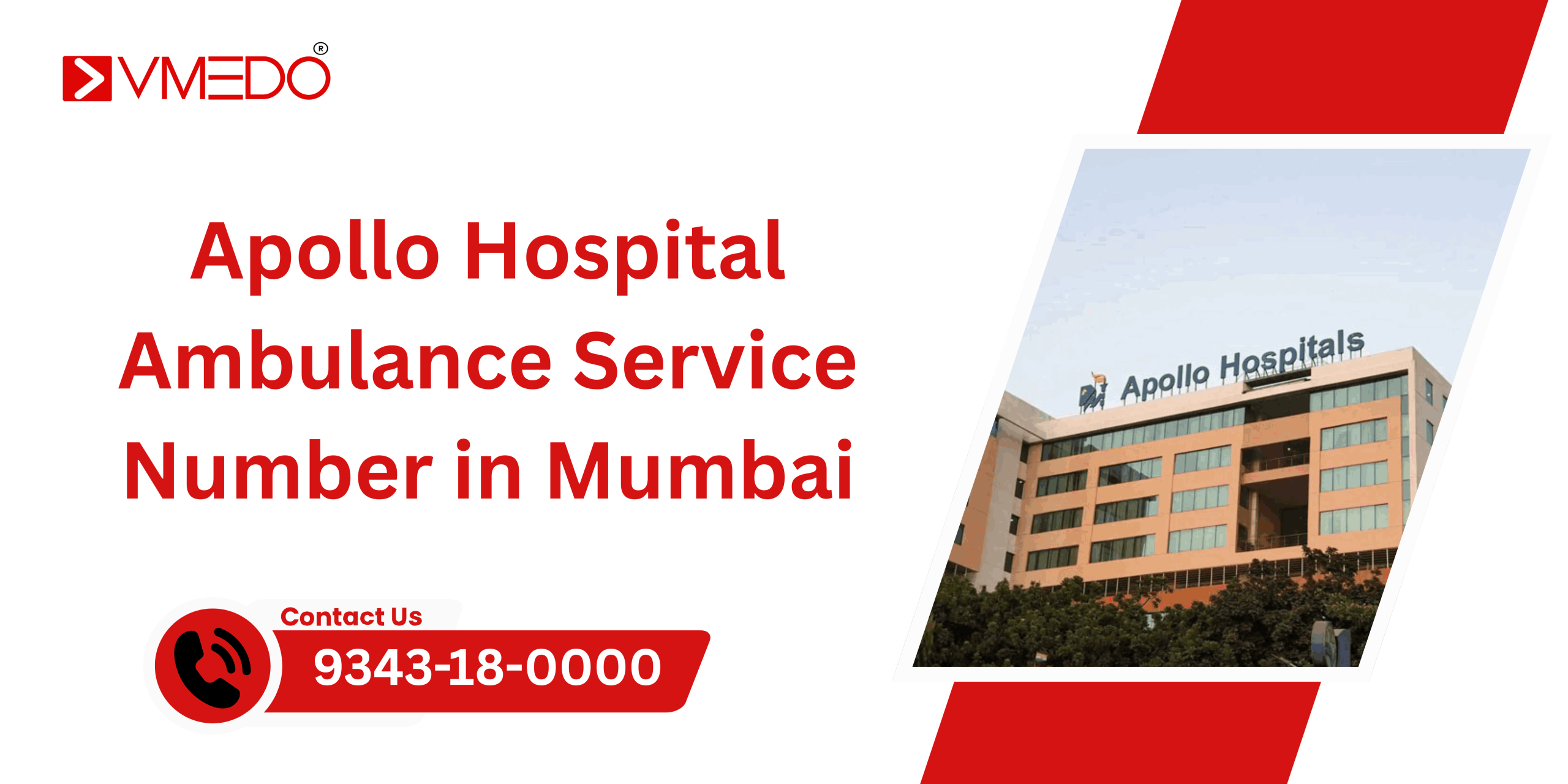 Apollo Hospital ambulance service number in Mumbai
