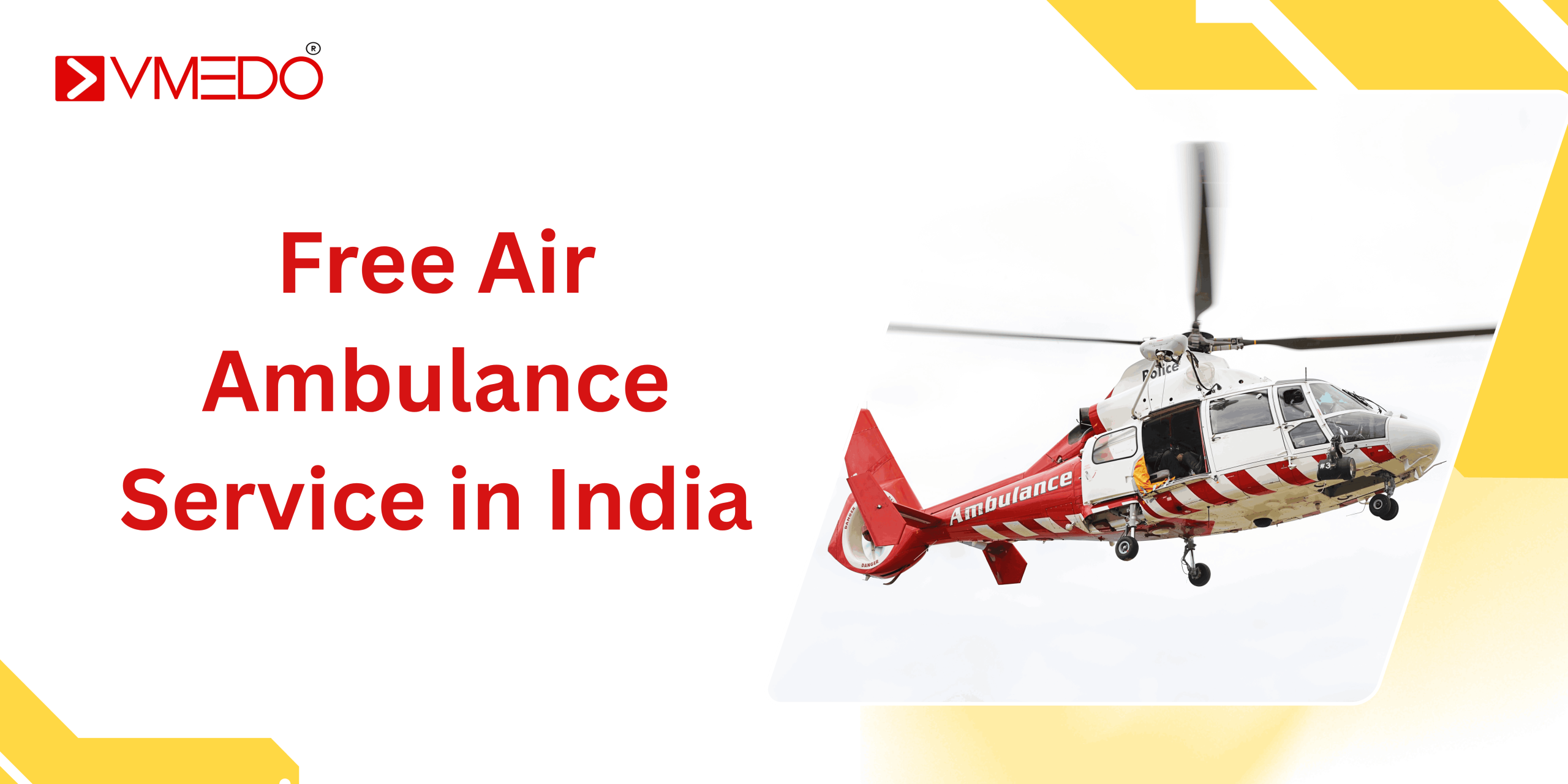 Free air ambulance service in India