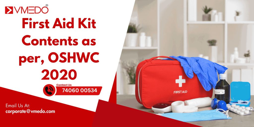 First Aid Kit Contents as per OSHWC 2020