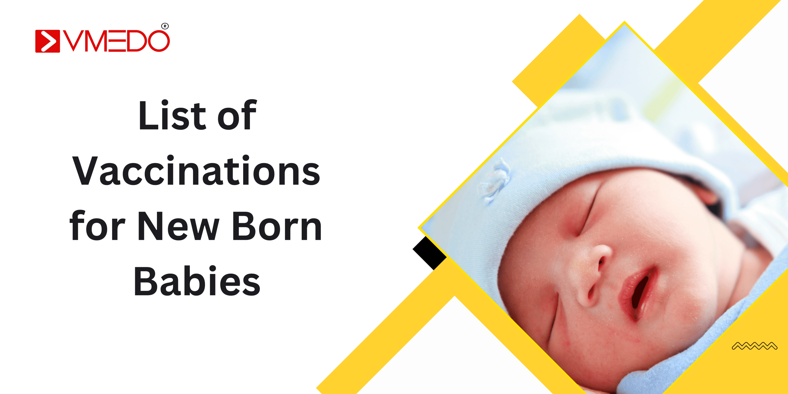 List of vaccination for new born babies
