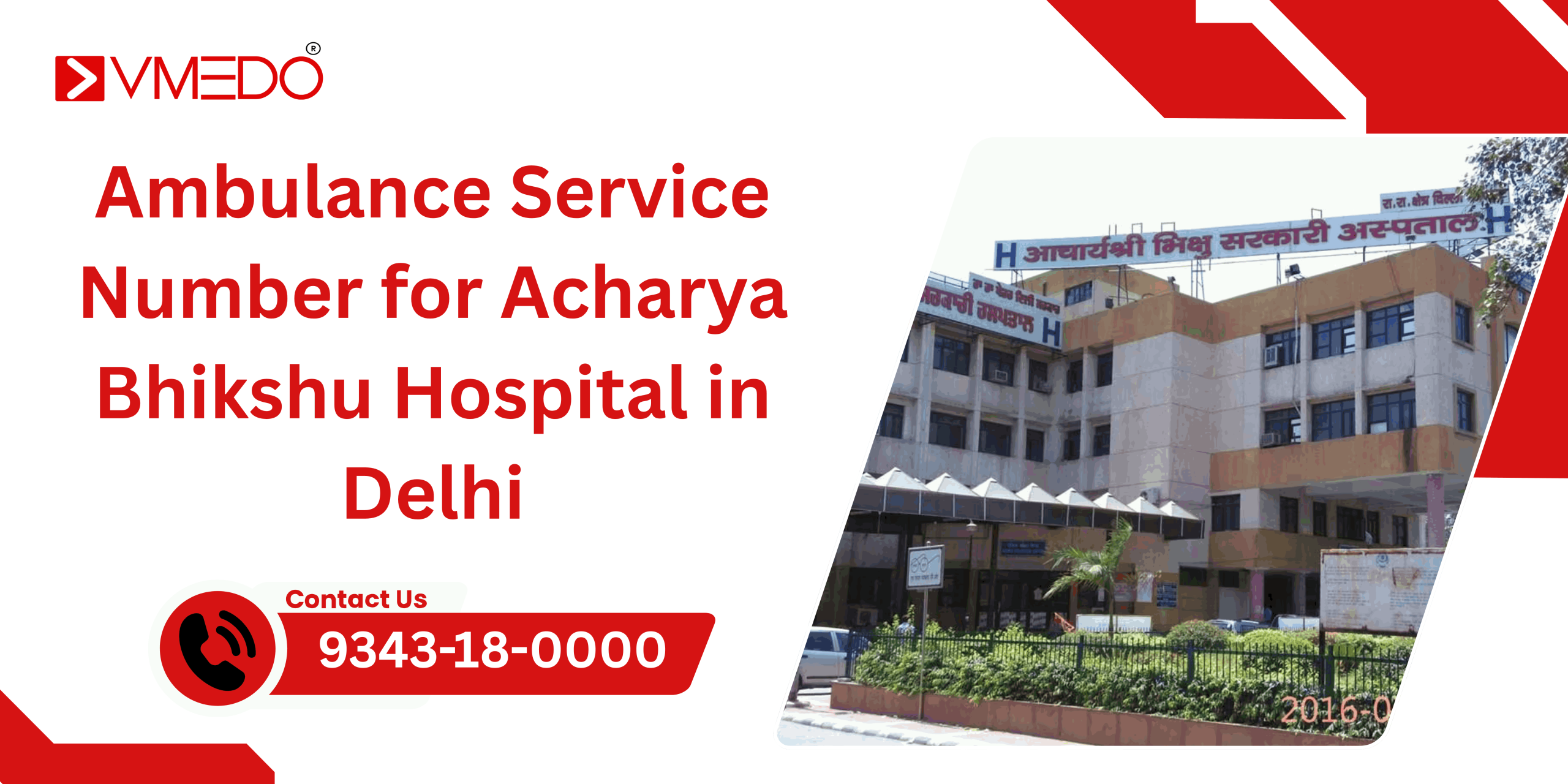 Ambulance Service Number for Acharya Bhikshu Hospital