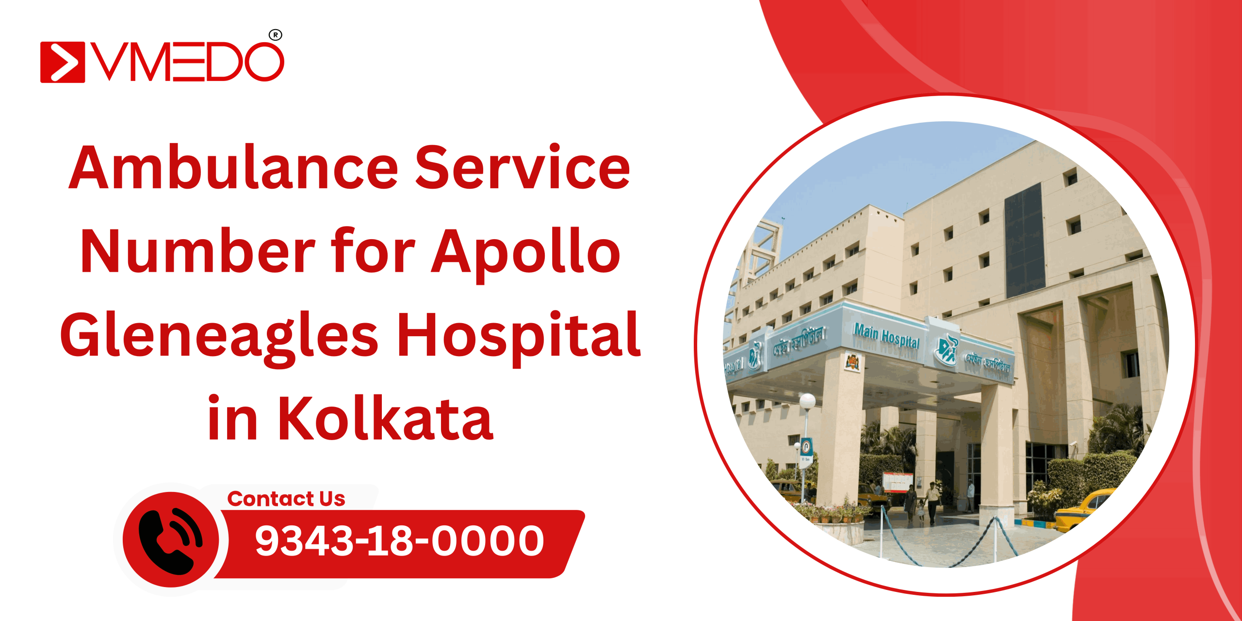 Ambulance Service Number for Apollo Gleneagles Hospital