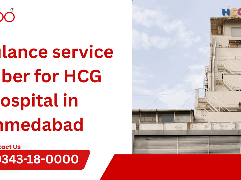 Ambulance service number for HCG Hospital