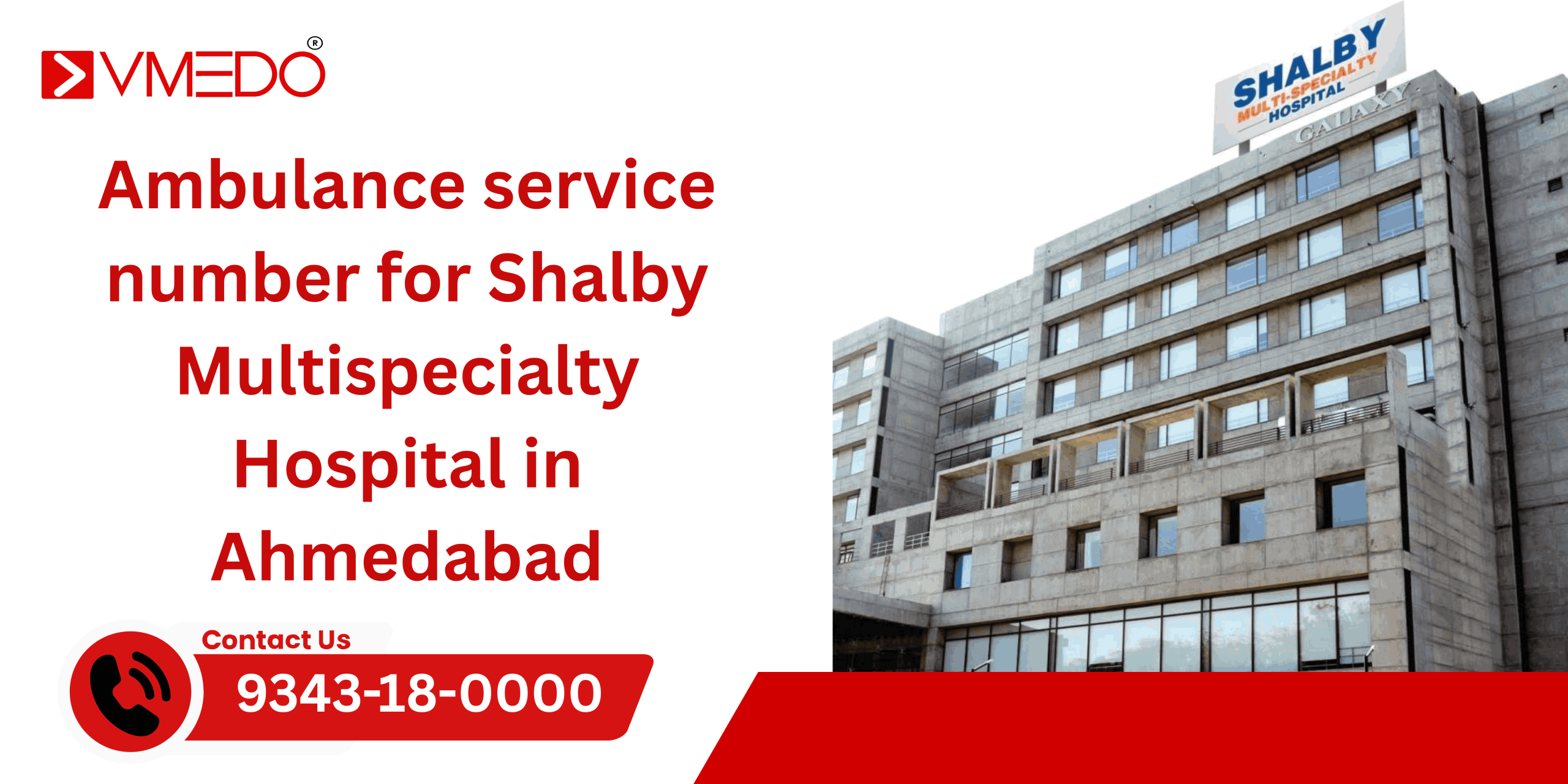 ambulance service number for Shalby Hospital in Ahmedabad
