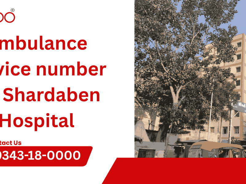 Ambulance Service Number for Shardaben Hospital in Ahmedabad